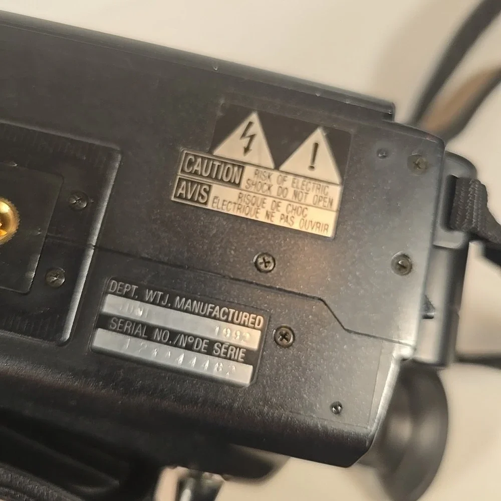 Panasonic Palmcorder X20 Digital Zoom PV-42 UNTESTED‎ Could Not Get Battery Char